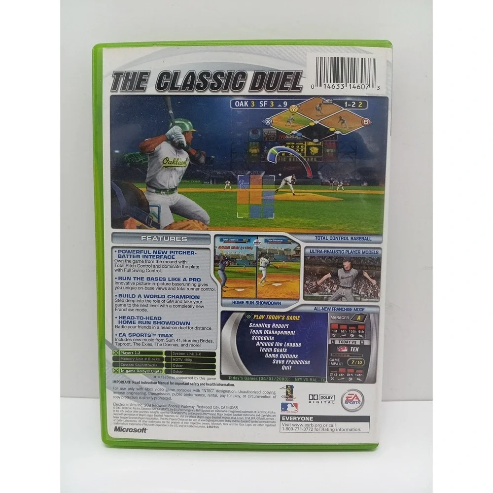 MVP Baseball 2003 - Microsoft Xbox
